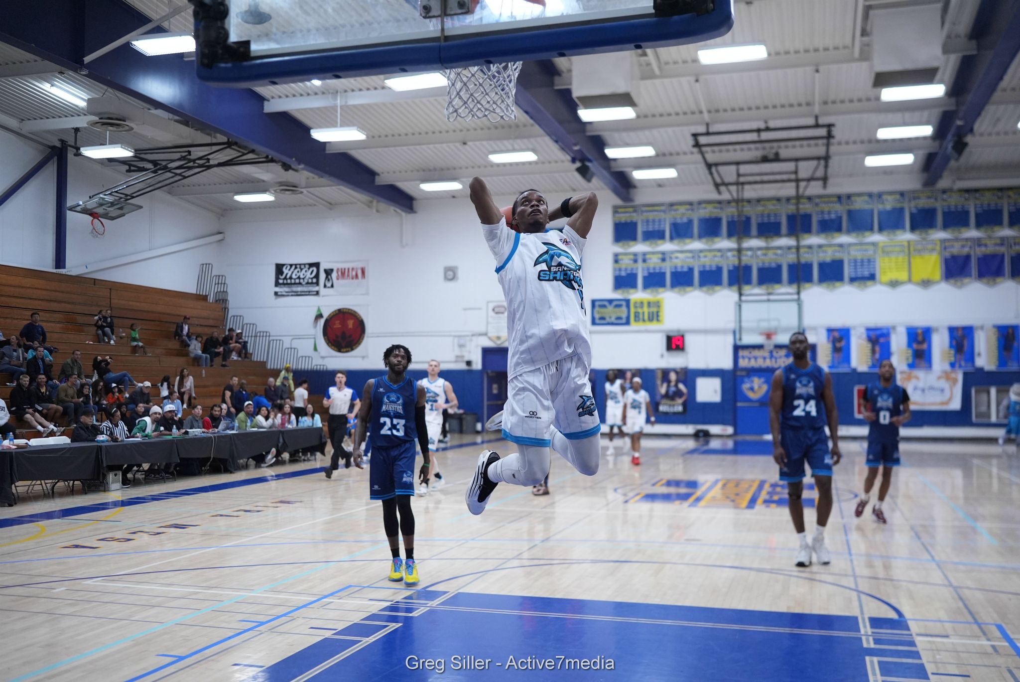 BJ copy BJ at the hoop san diego sharks basketball