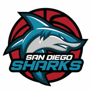 San Diego Sharks Basketball Logo